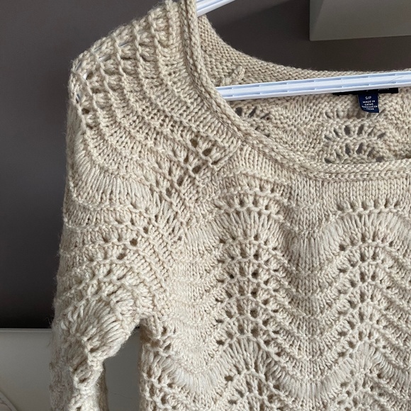 Knit cream sweater - Picture 3 of 3